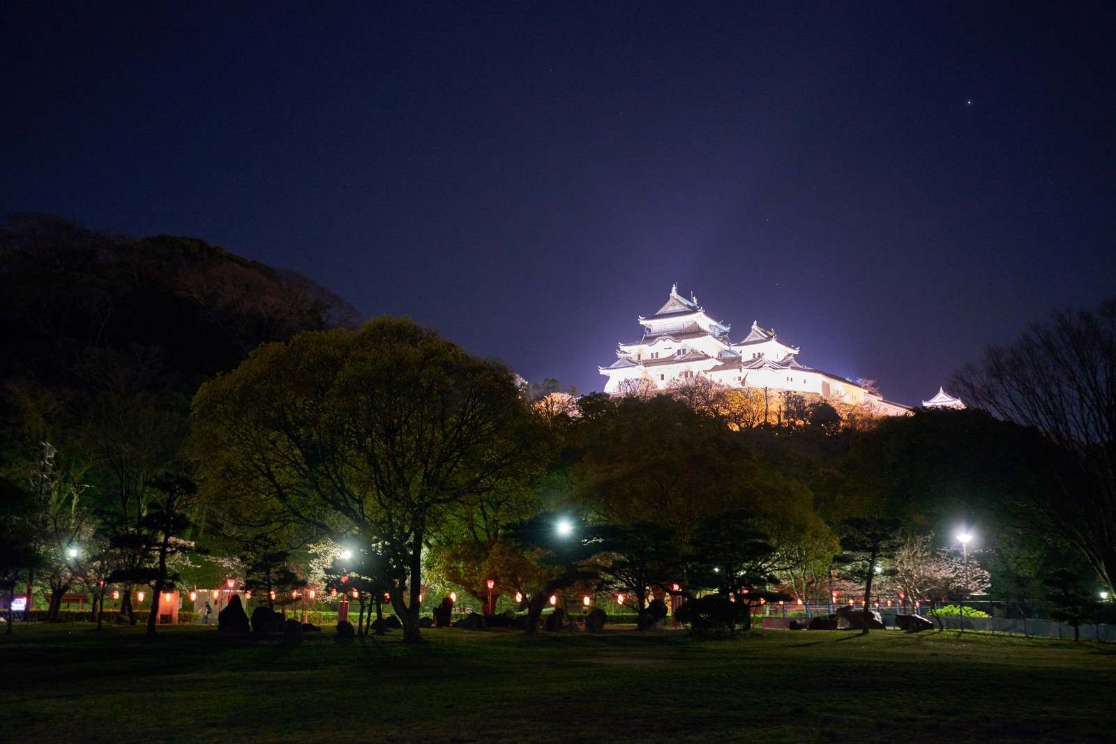 和歌山城の西之丸庭園（紅葉渓庭園）
